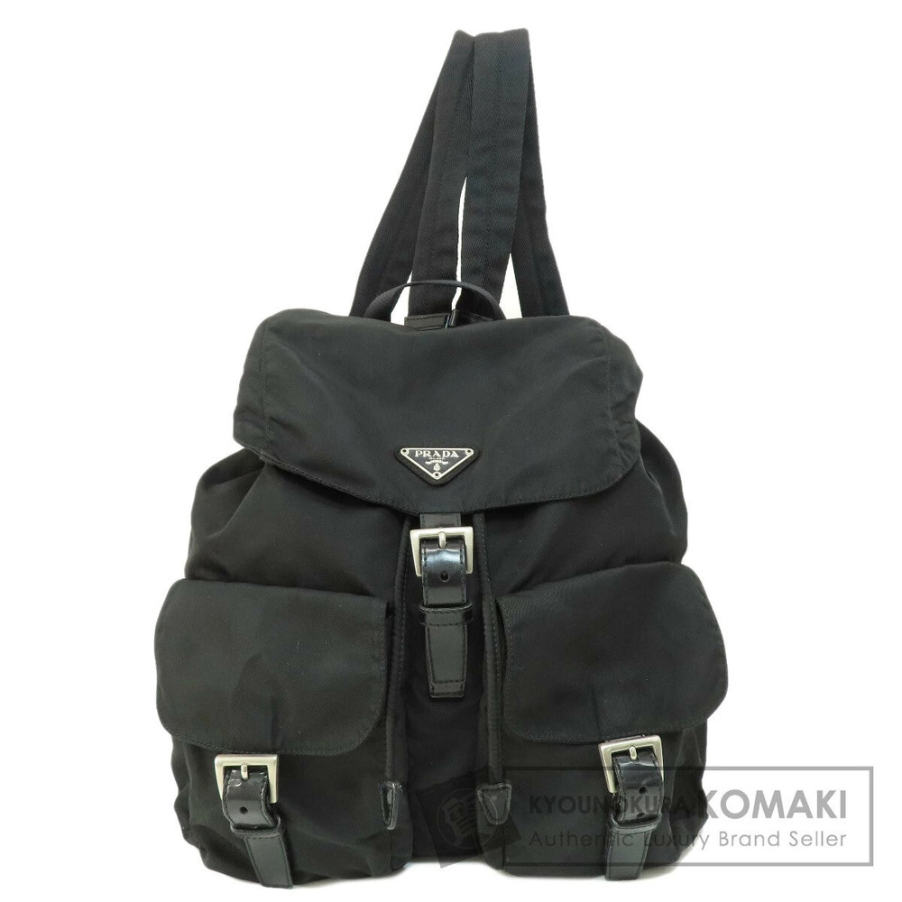 Prada logo Backpack Rucksack Daypack - Picture 1 of 11